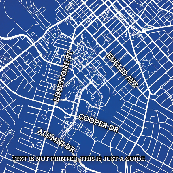 University Of Kentucky Interactive Campus Map United States Map