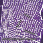 New York University Campus Map Art City Prints