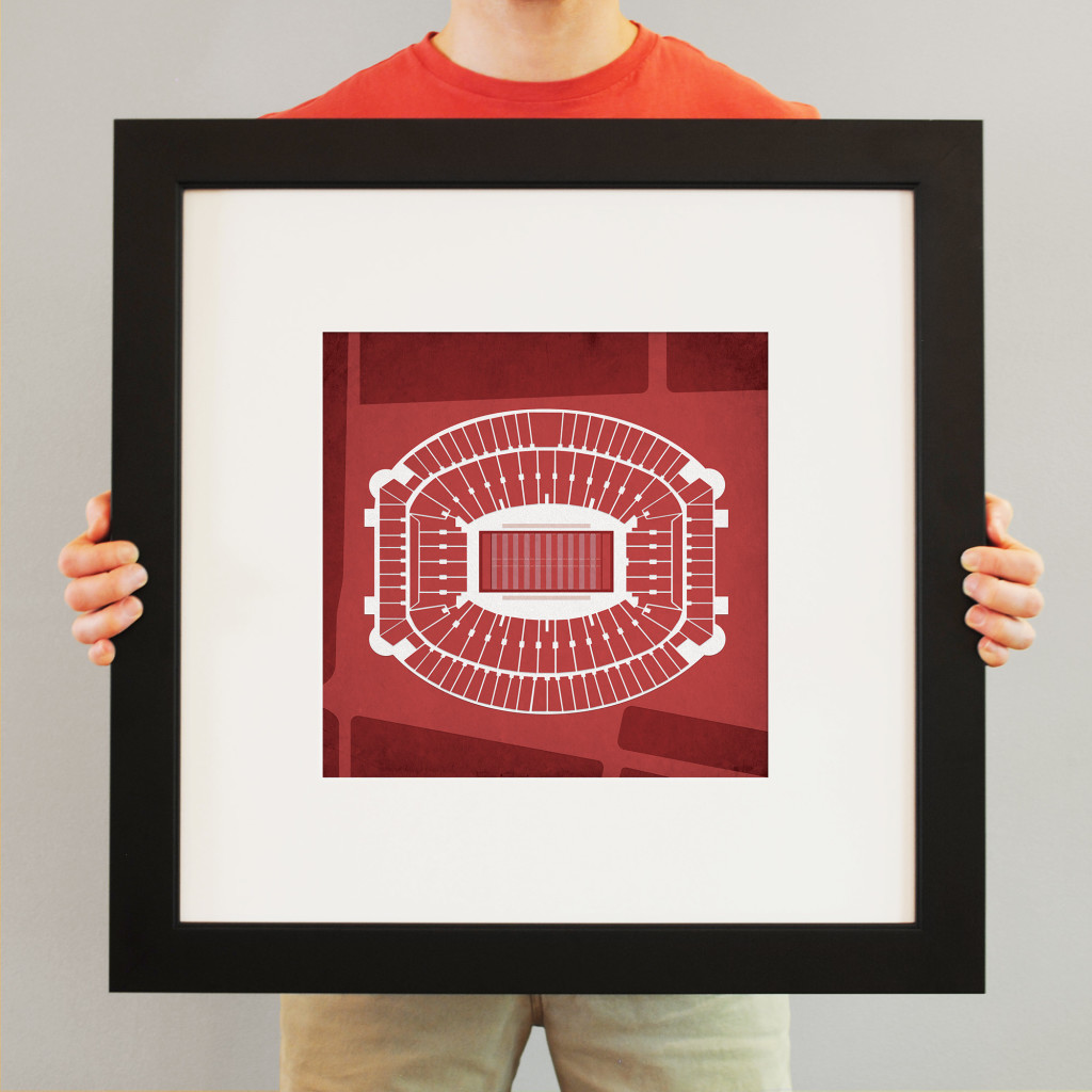 Bryant Denny Stadium Map Art City Prints   Cs Bama 4 1024x1024 