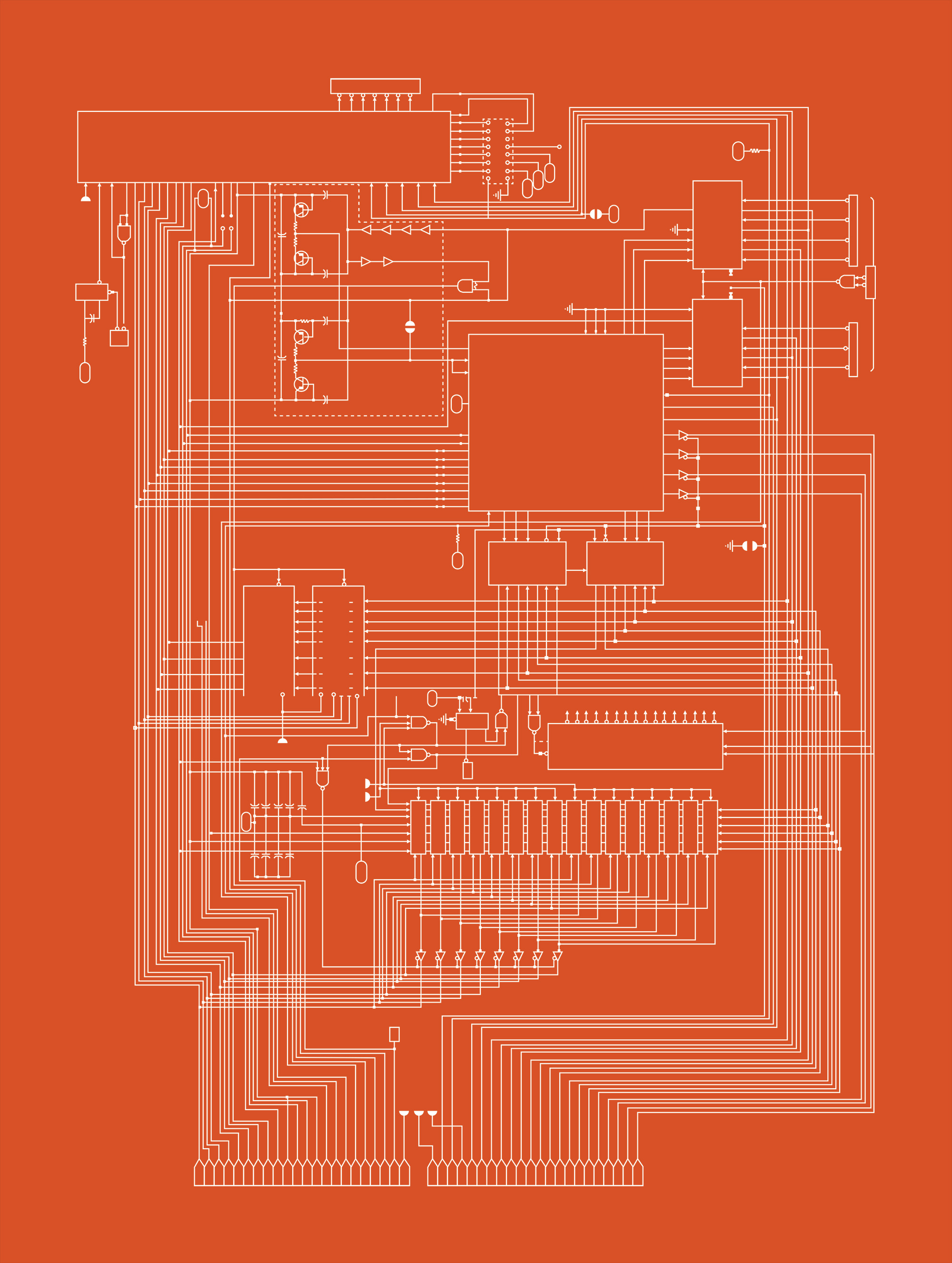 Apple I Computer Schematic - City Prints